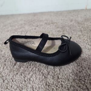 Black Kids Ballet Flats